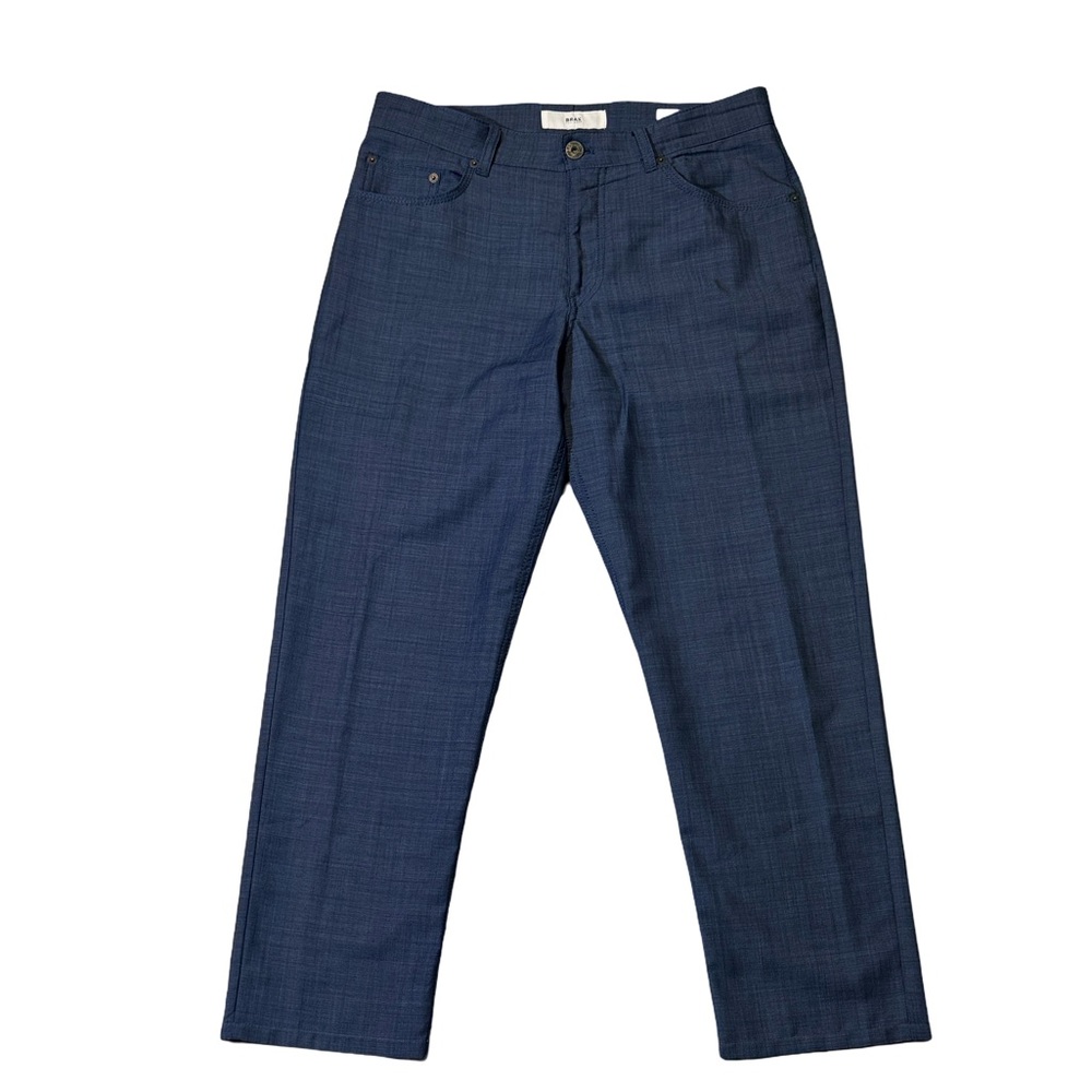 Brax mens 33x27 blue cooper fancy regular fit performance pants EUC